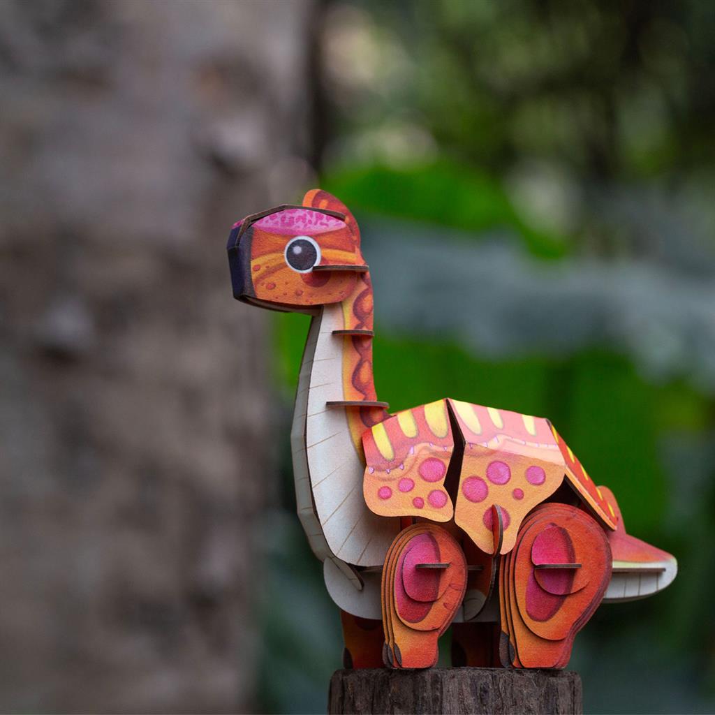 Puzzle 3D Construction - Brachiosaure