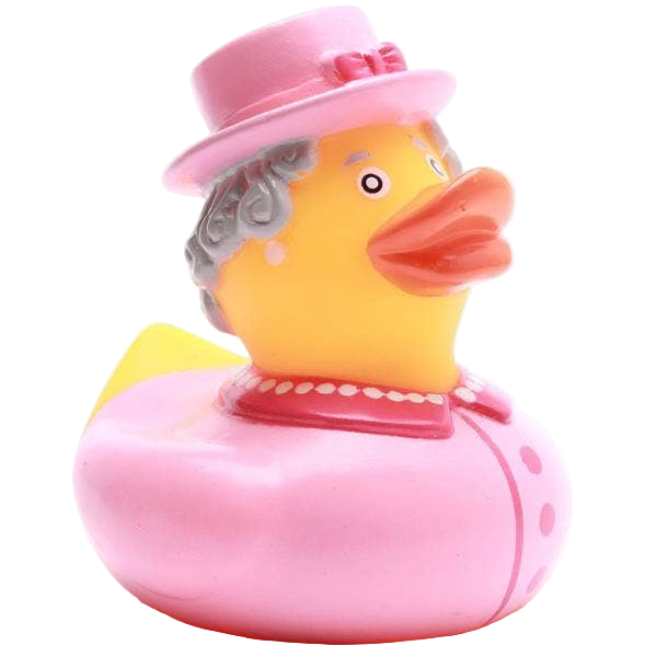 Queen Elizabeth II Ente - Rosa