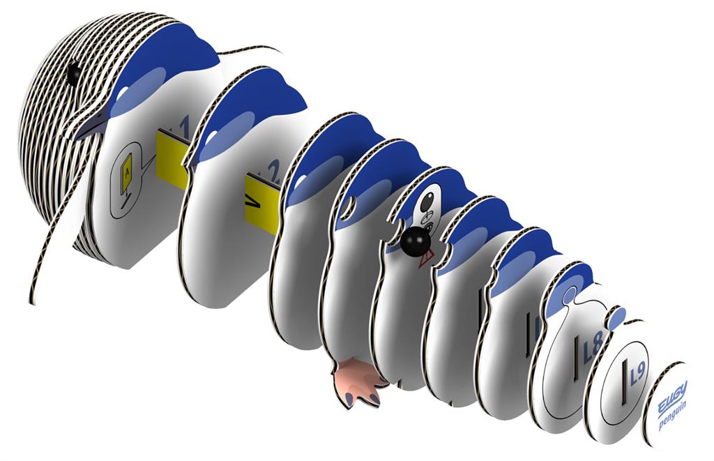 EUGY 3D - Manchot