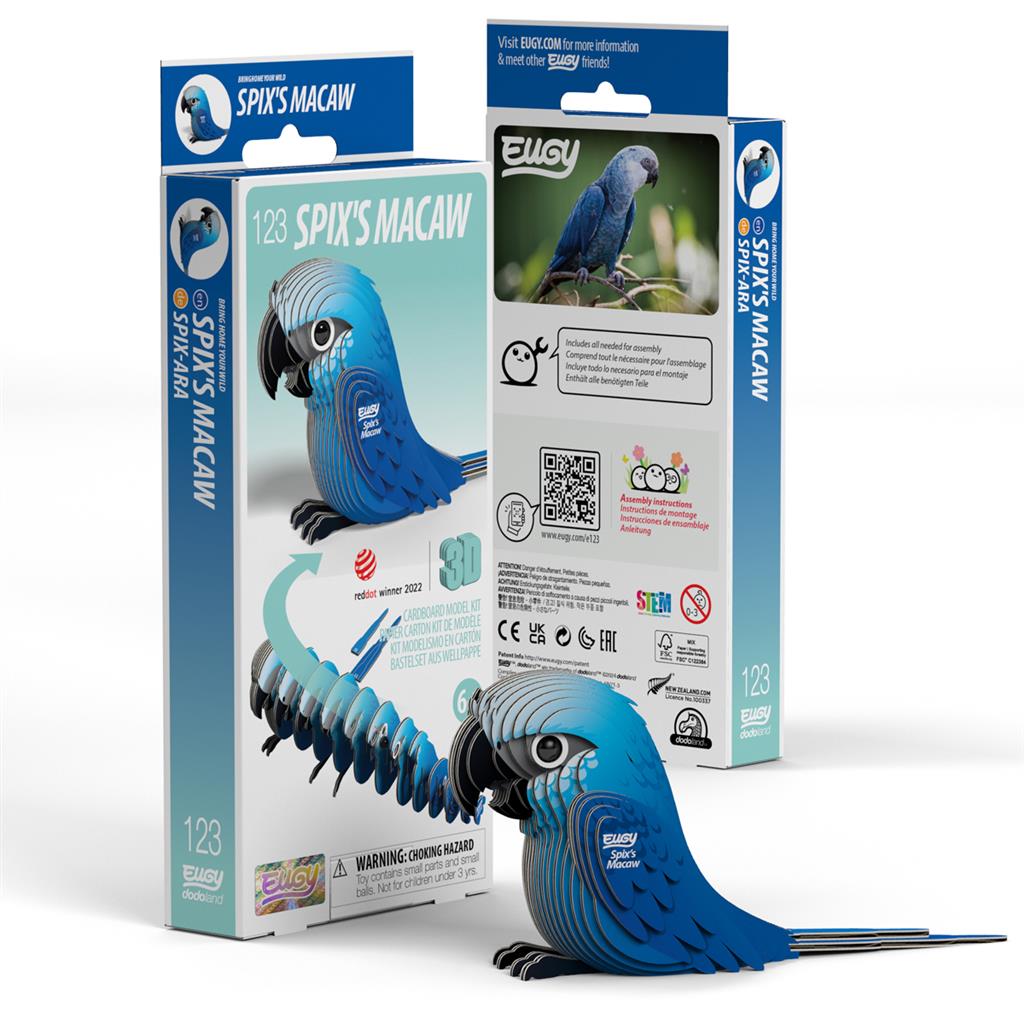 EUGY 3D - Ara de Spix