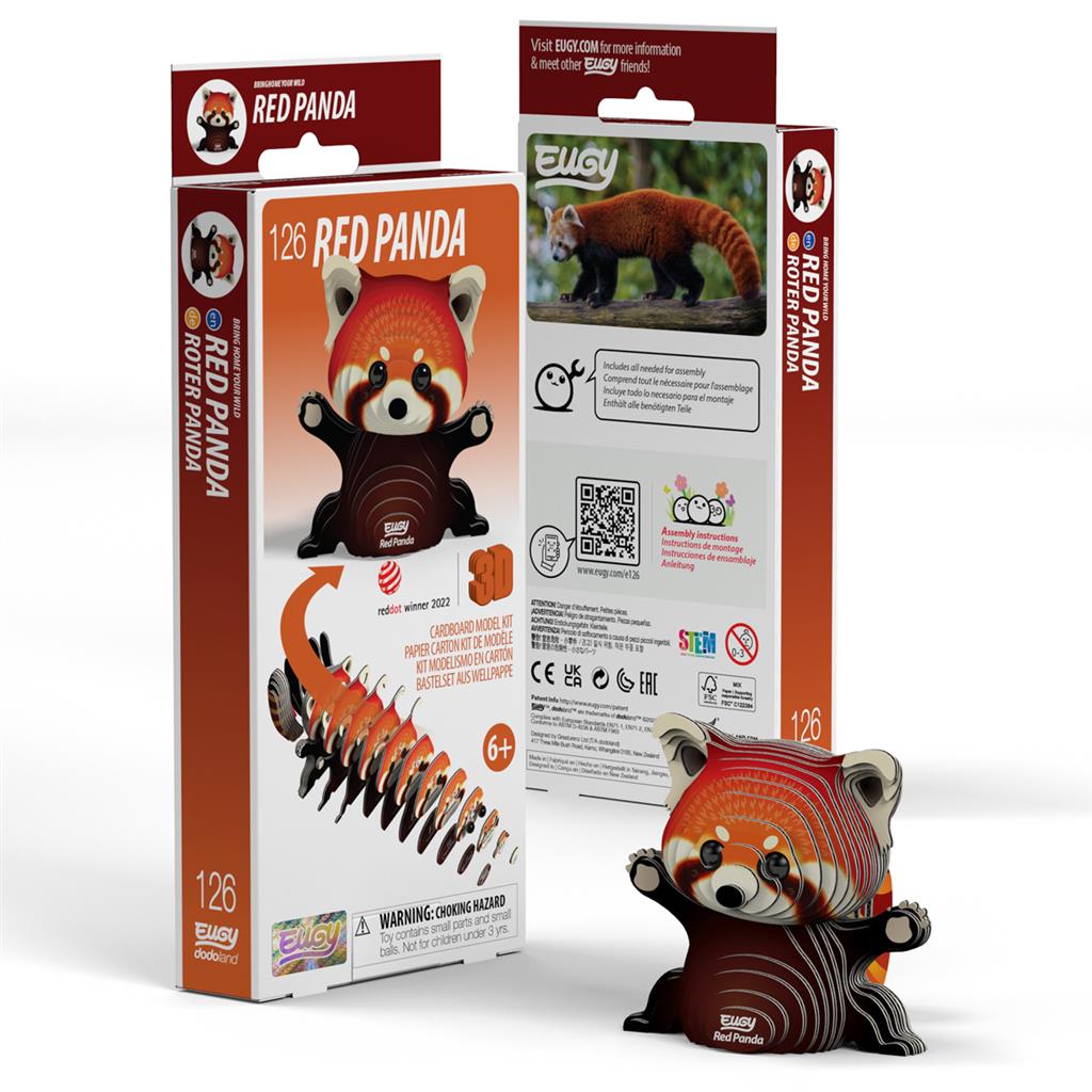 EUGY 3D - Panda roux
