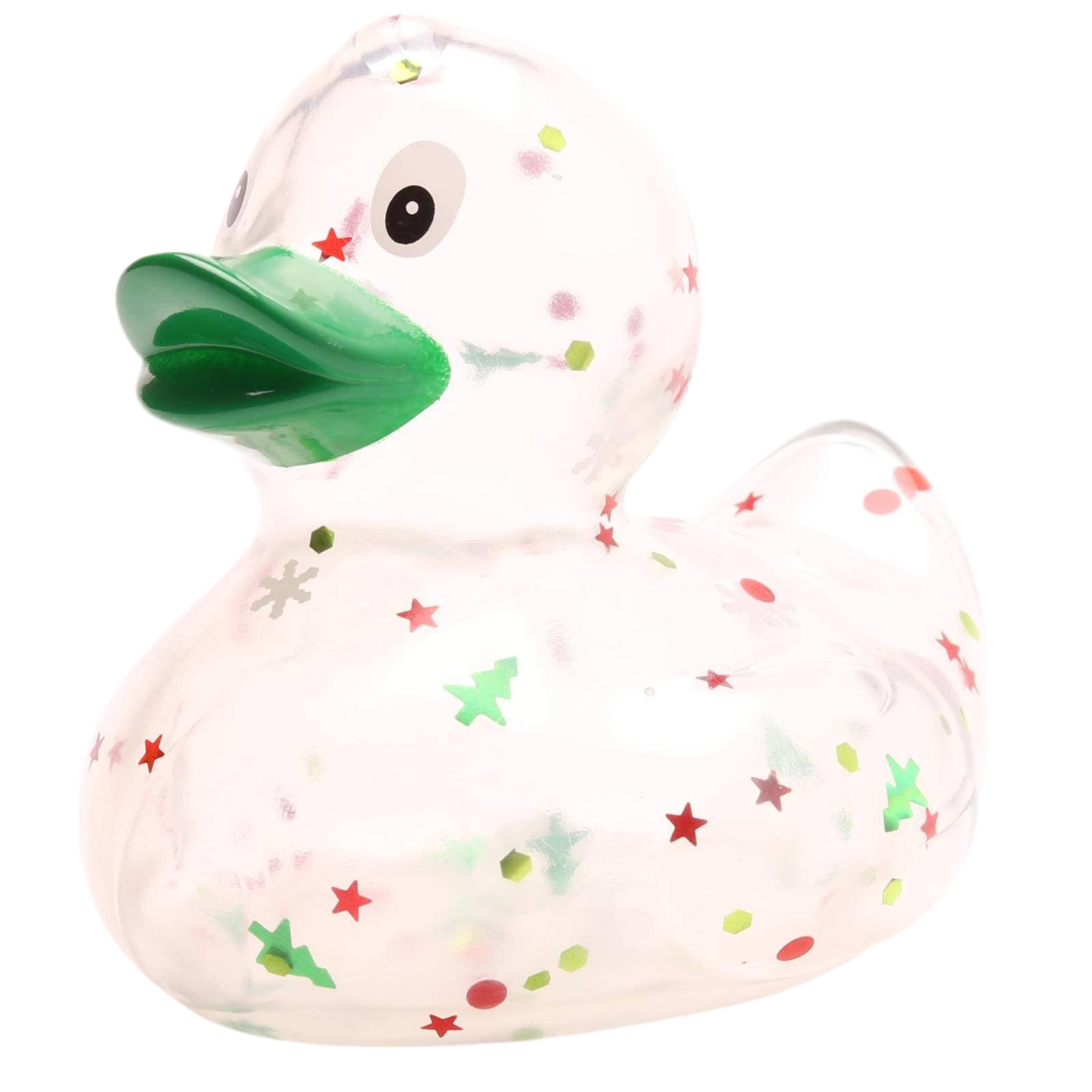 Classic Green Christmas Sequin Duck