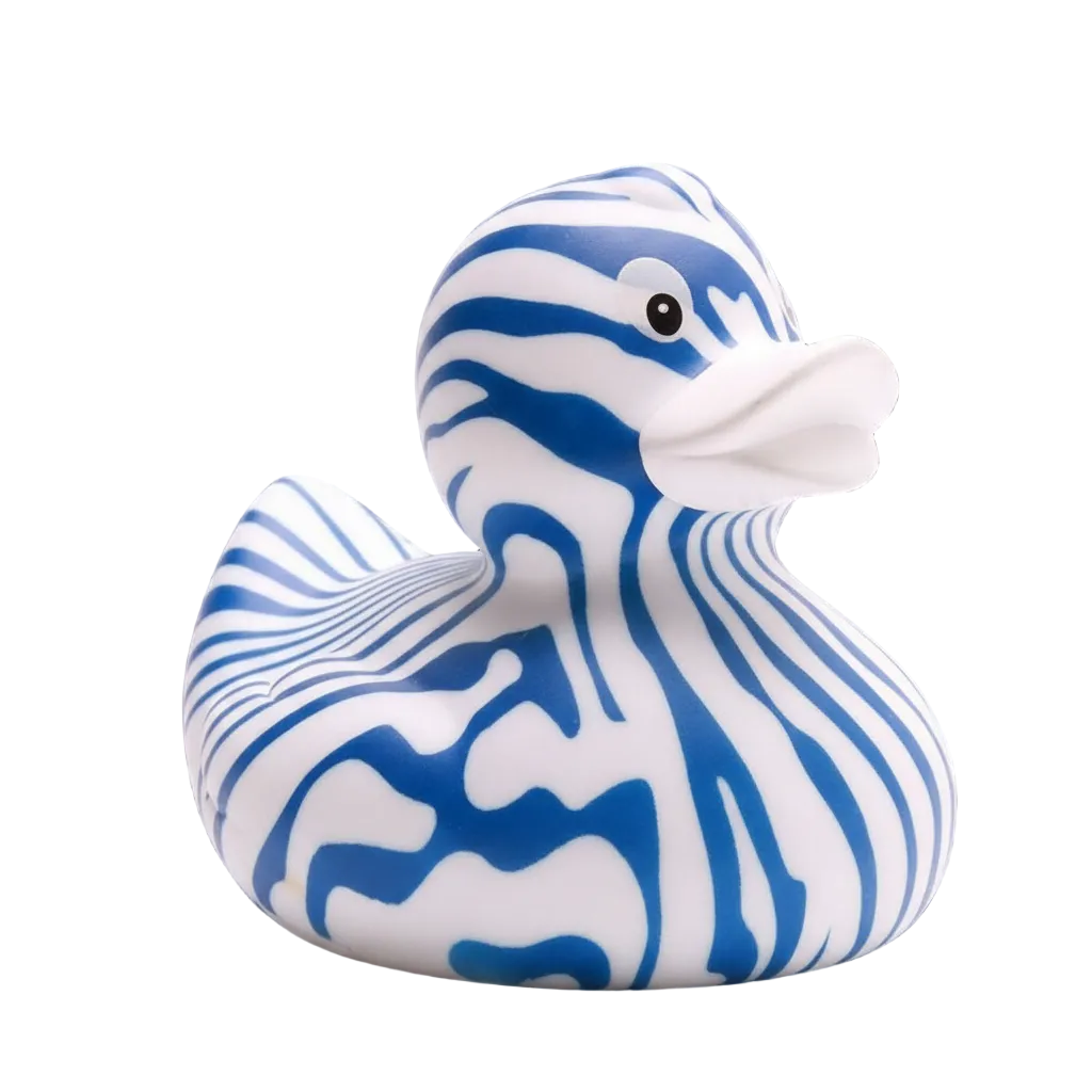 Zebra Duck - Blue
