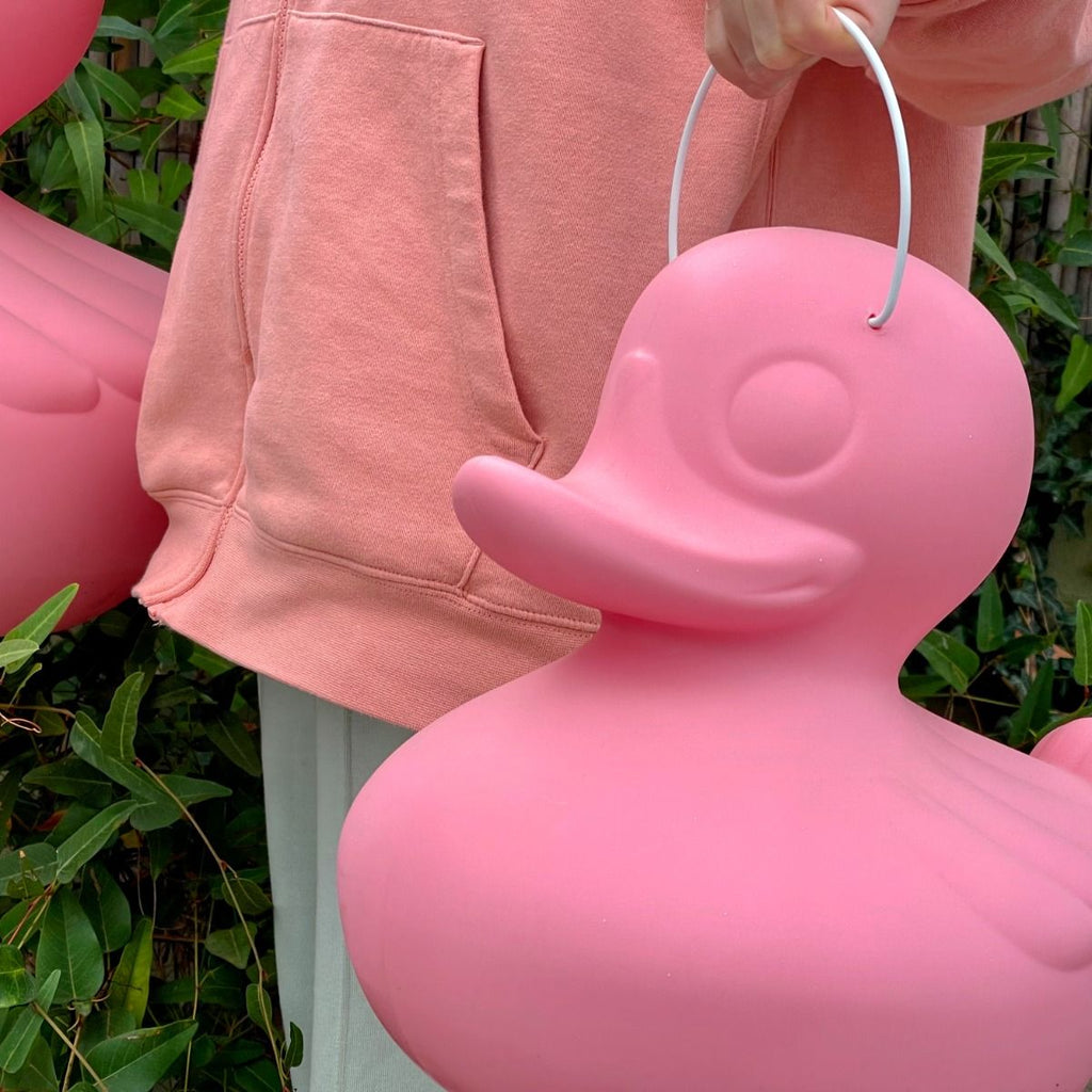 Lampe Canard "The Duck Duck Lamp" Rose (XL)