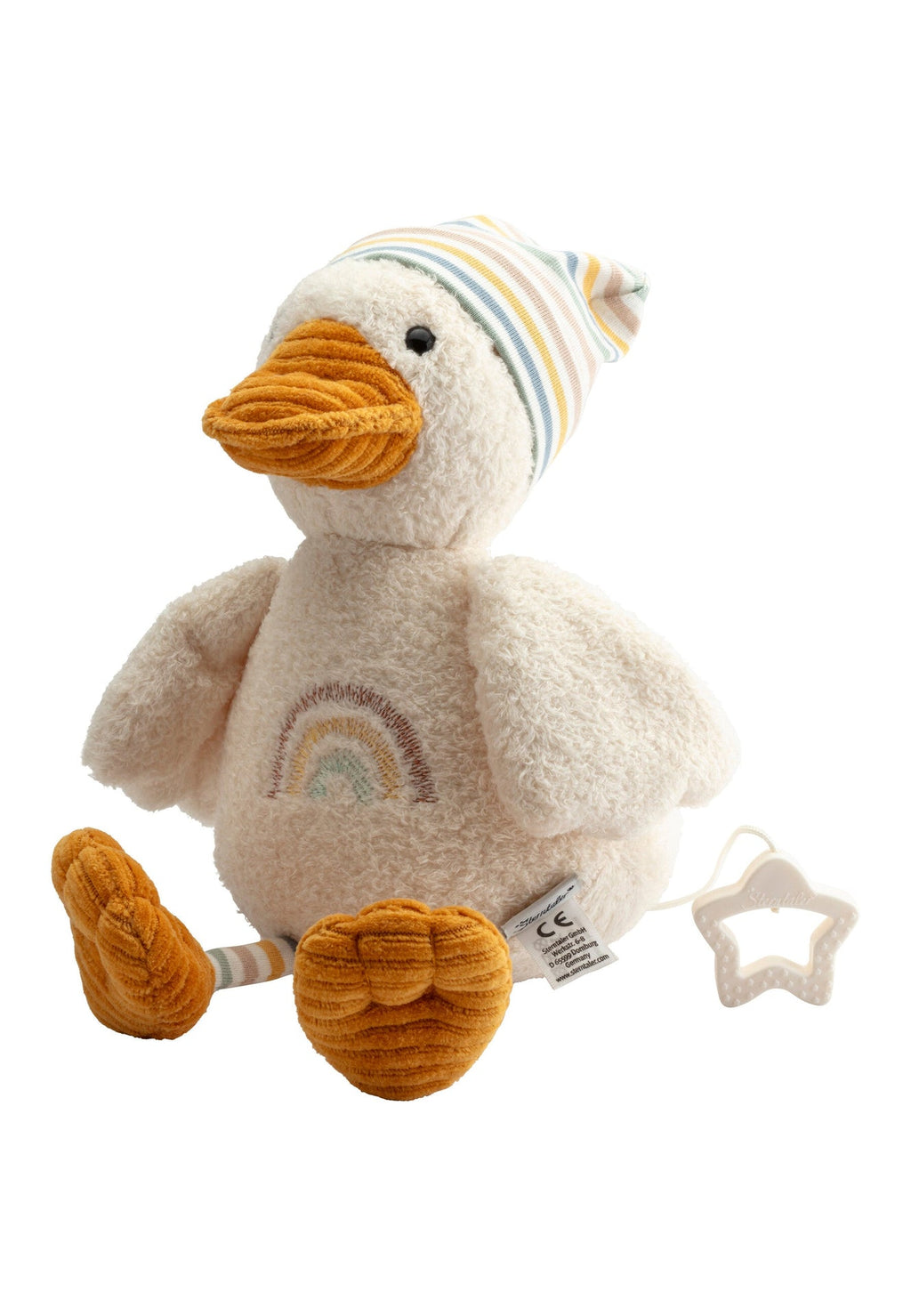 Peluche musicale Canard Edda L - 25 cm – vue 2