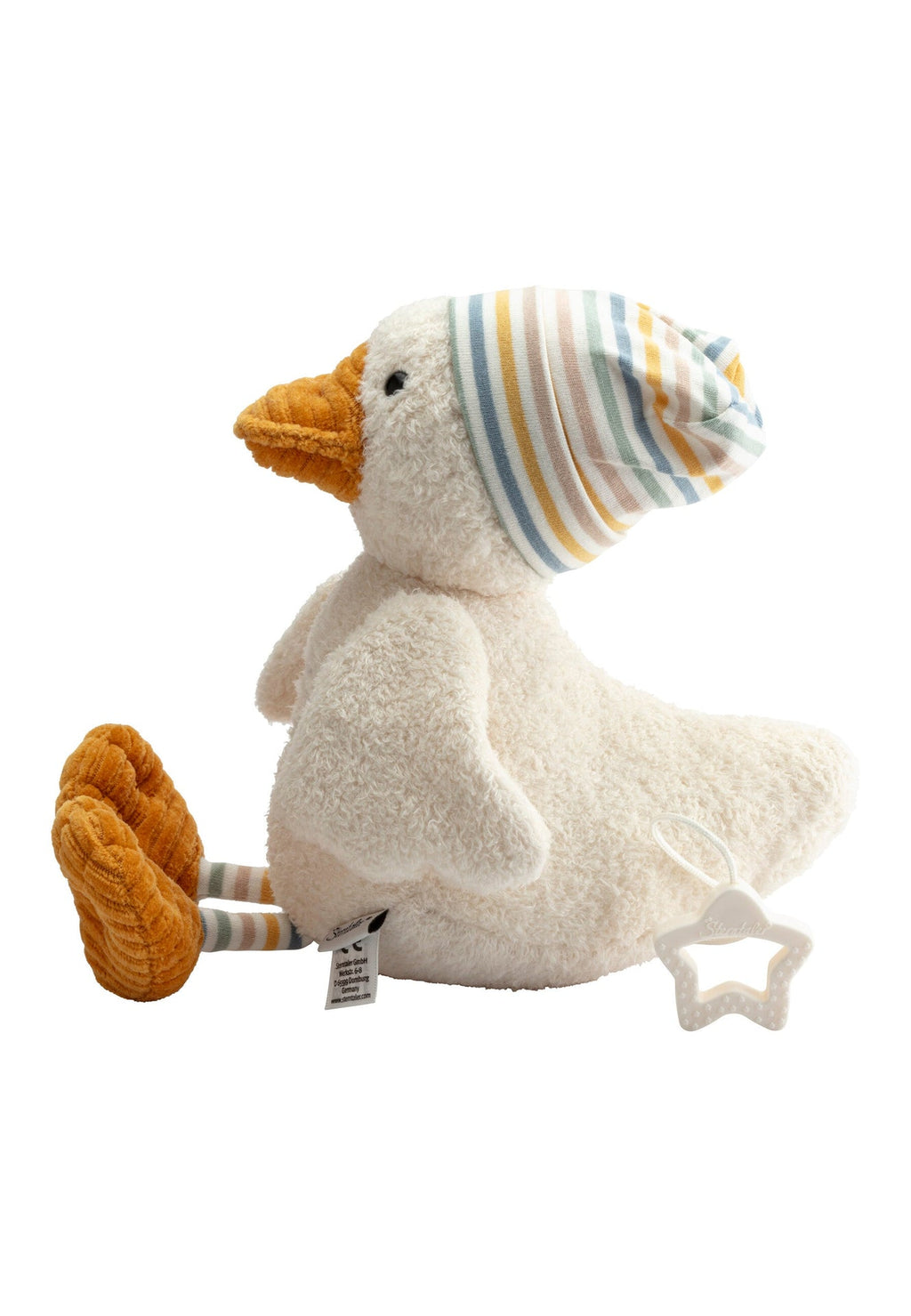 Peluche musicale Canard Edda L - 25 cm – vue 4