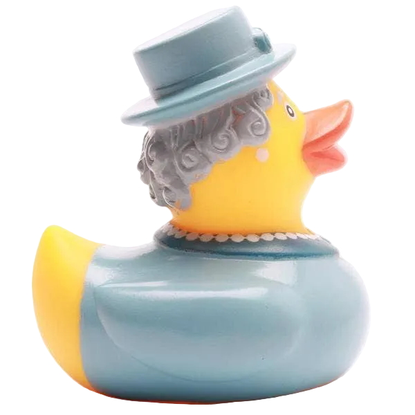 Queen Elizabeth II Ente - Blau