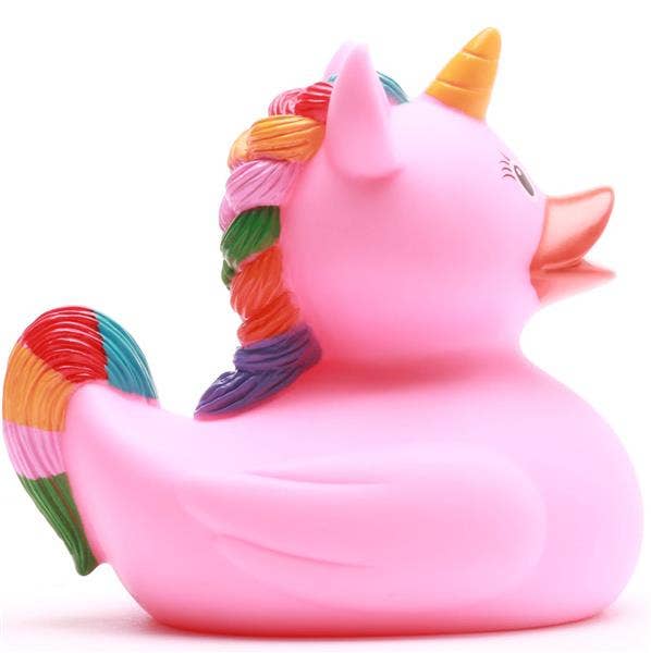 Canard Licorne Rose Arc en ciel