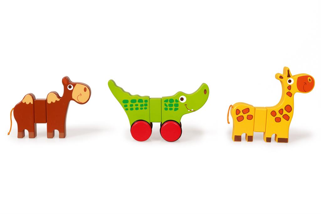 3 Magnetische Tiere - Safari
