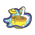 Pin's Canard Blanc "Space Noodle"