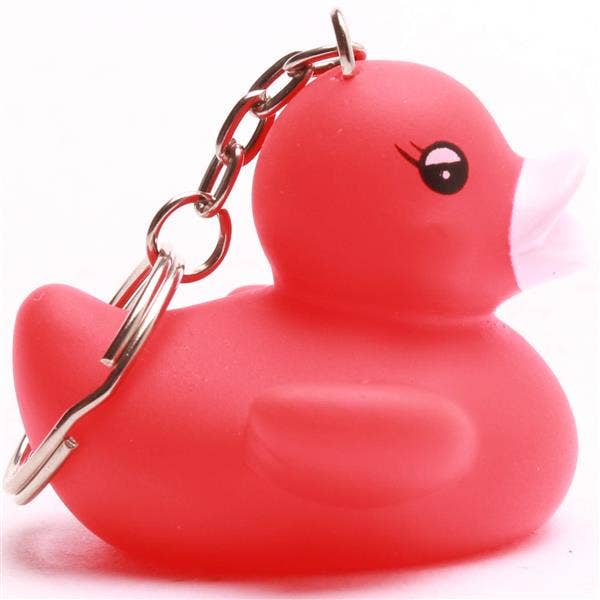 Porte-clés Canard Rouge