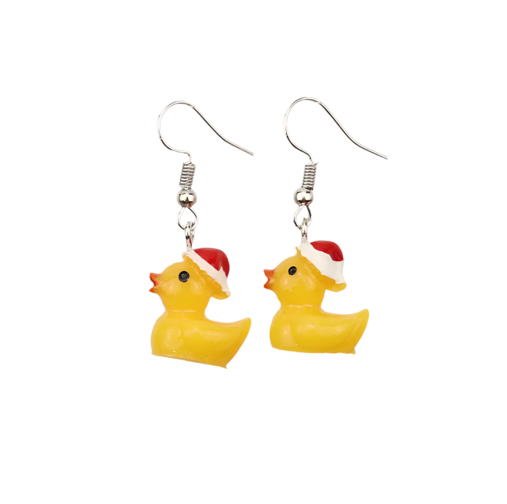 Boucles d'Oreilles Canard