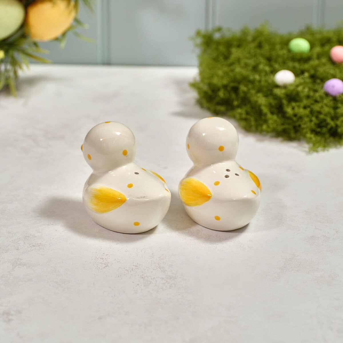 Salt and Pepper Polka Dot Ducks