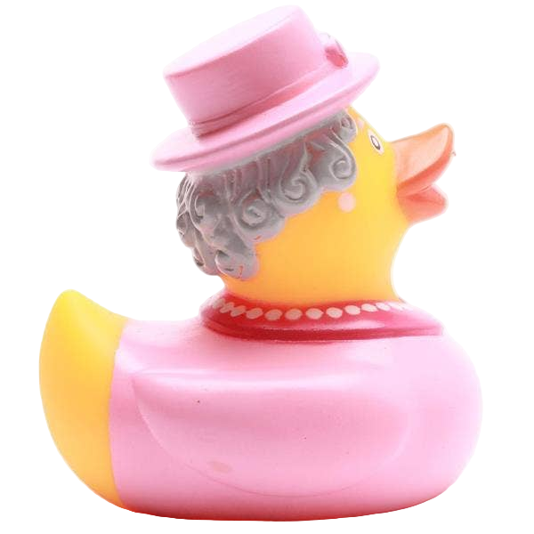 Queen Elizabeth II Ente - Rosa