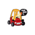 Pin's Oie en voiture "Honk Honk"