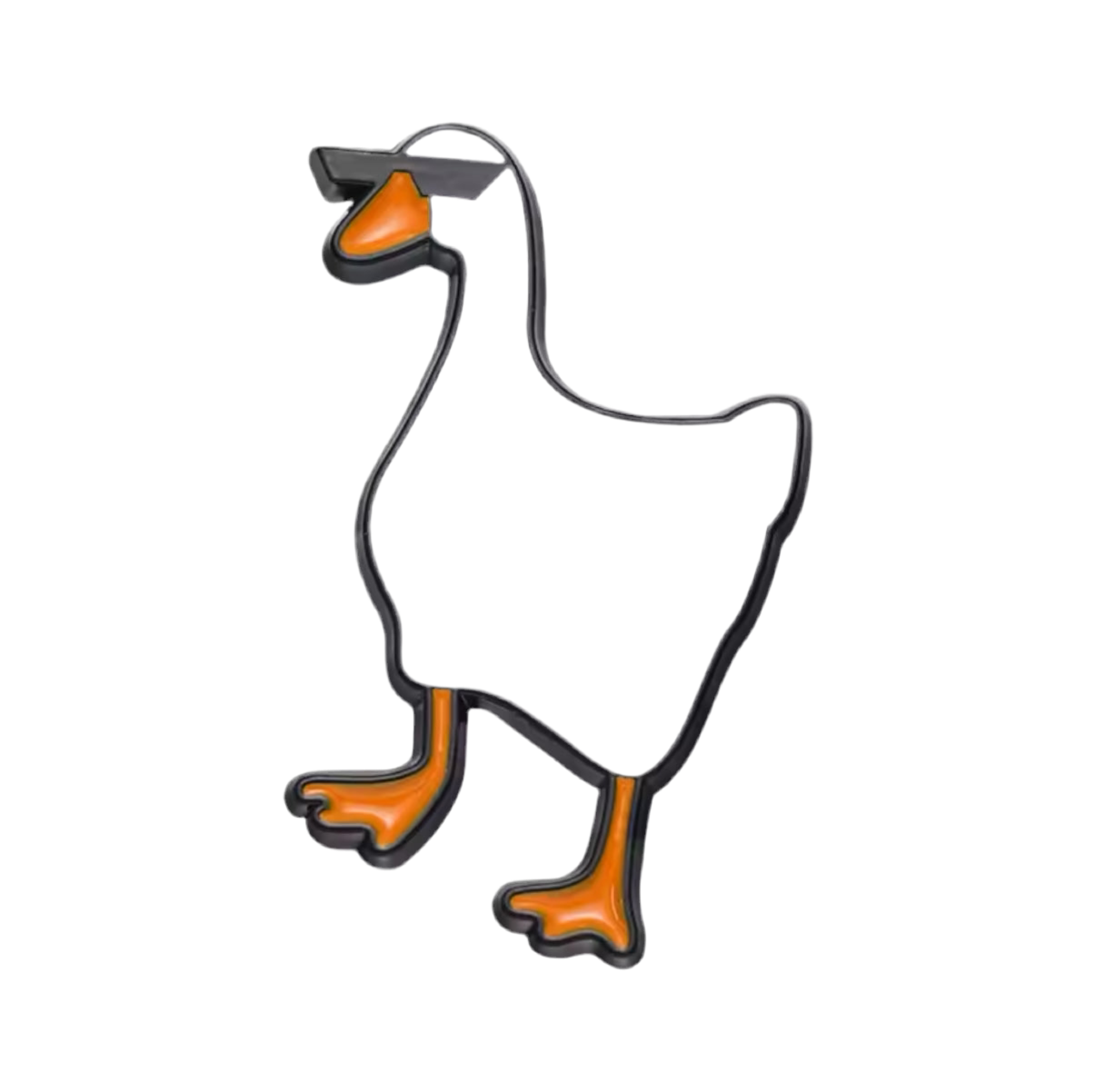 Thug Life White Duck Pin