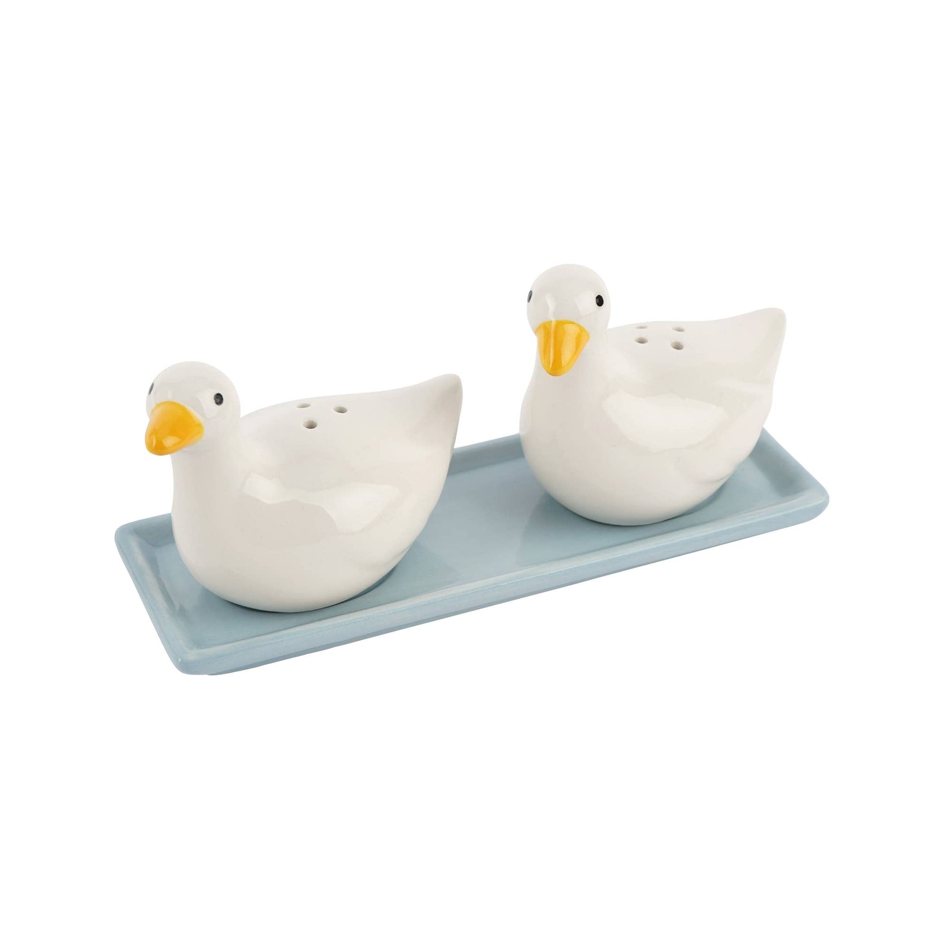 Salt and pepper White Ducks