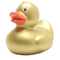 Petit Canard Classique Doré