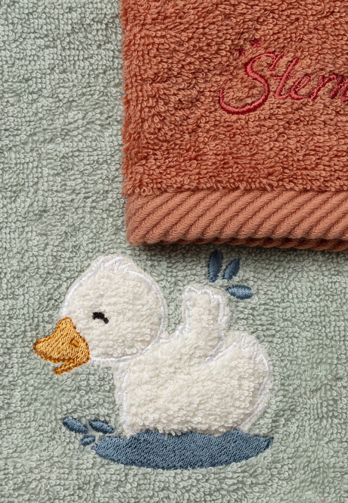 Gants de toilette Canard Edda - lot de 2 – vue 4
