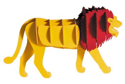 Modèle En Papier 3D - Lion