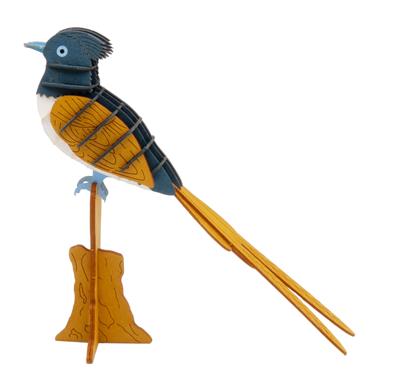 Modèle En Papier 3D - Oiseau De Paradis