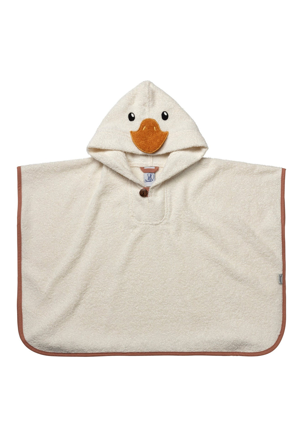 Poncho de bain enfant Canard Edda - 50 x 70 cm – vue 2
