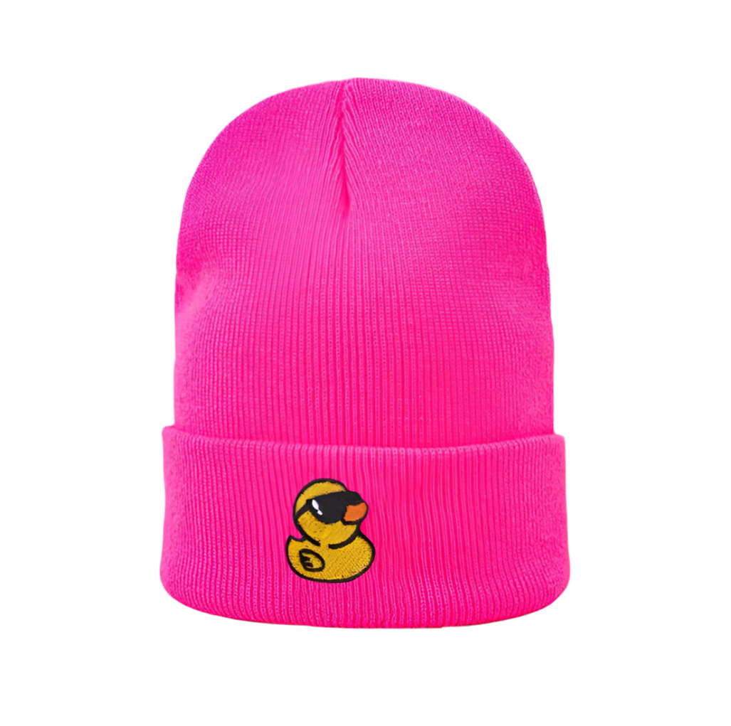 Bonnet Canard Jaune Lunettes de Soleil