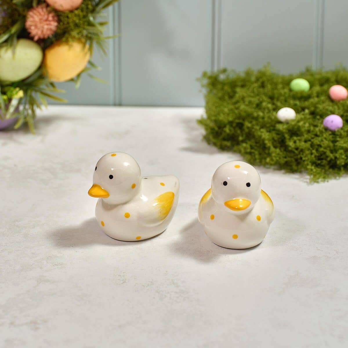 Salt and Pepper Polka Dot Ducks