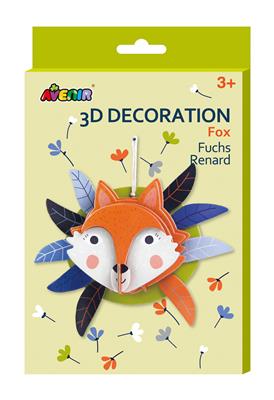 3D Décoration - Renard