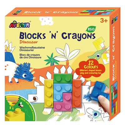Blocks N Crayons - Dinosaure
