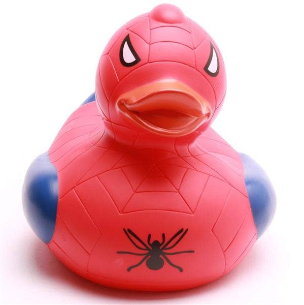 Red-Blue Superhero Duck XL