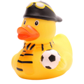canard supporter de foot jaune et noir factotum