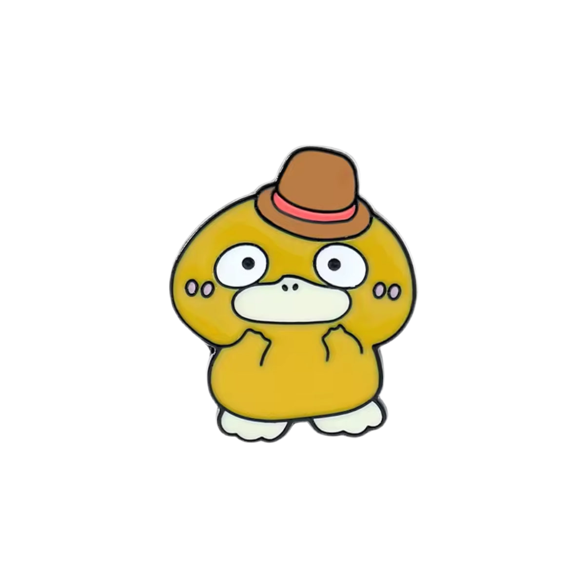 Pin's Canard Jaune "OMG"