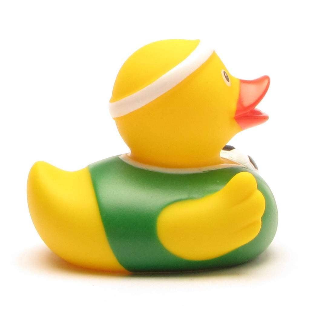Duck Footballer green jersey