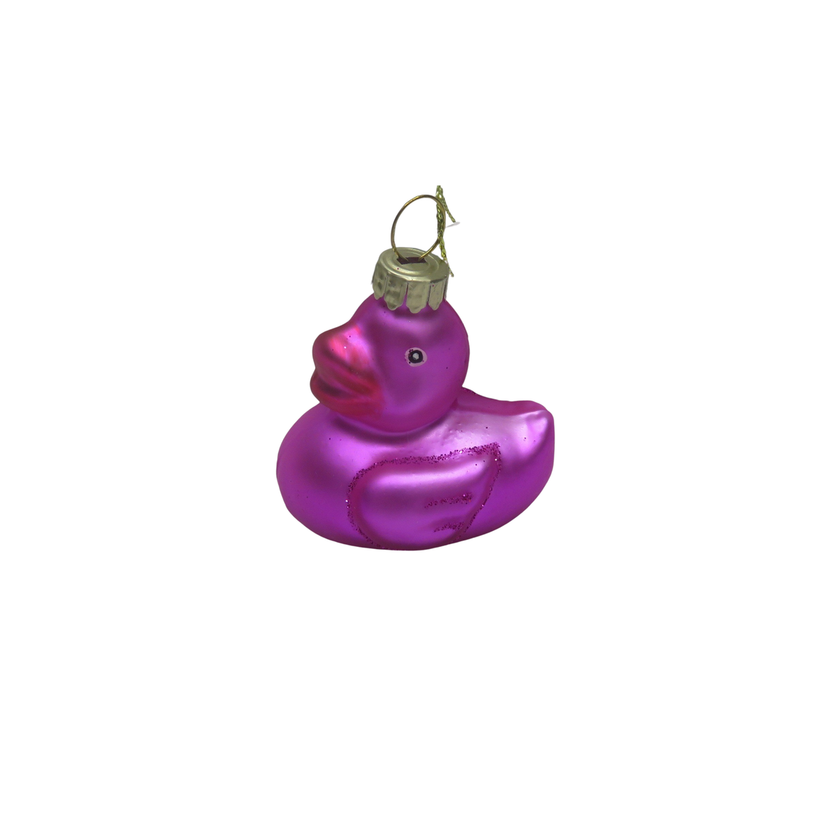 Boule de Noël Canard de Bain Rose – vue produit 1