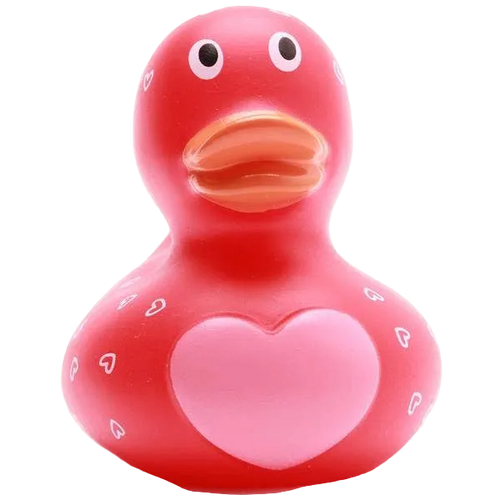 Duck Heart - Red