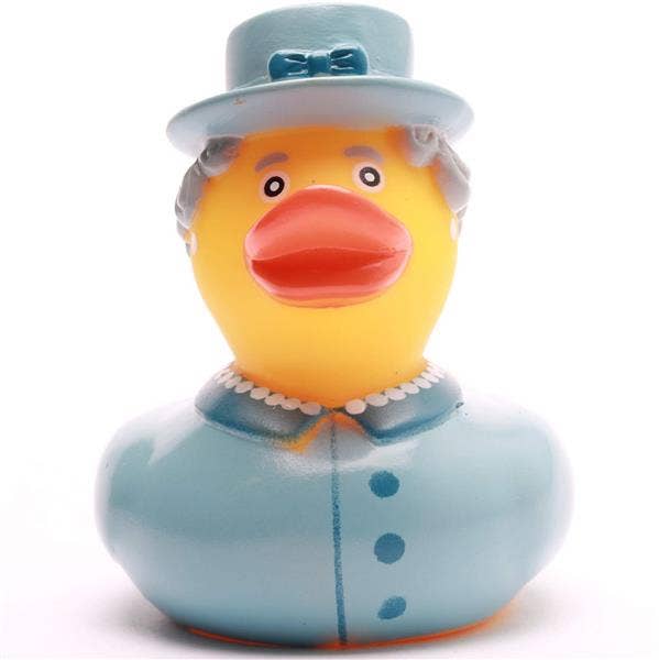 Queen Elizabeth II Duck - Blue