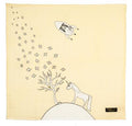 Tissu Licorne Jaune