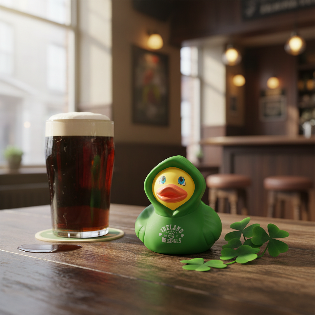 Canard Hoodie Irlande - Vert