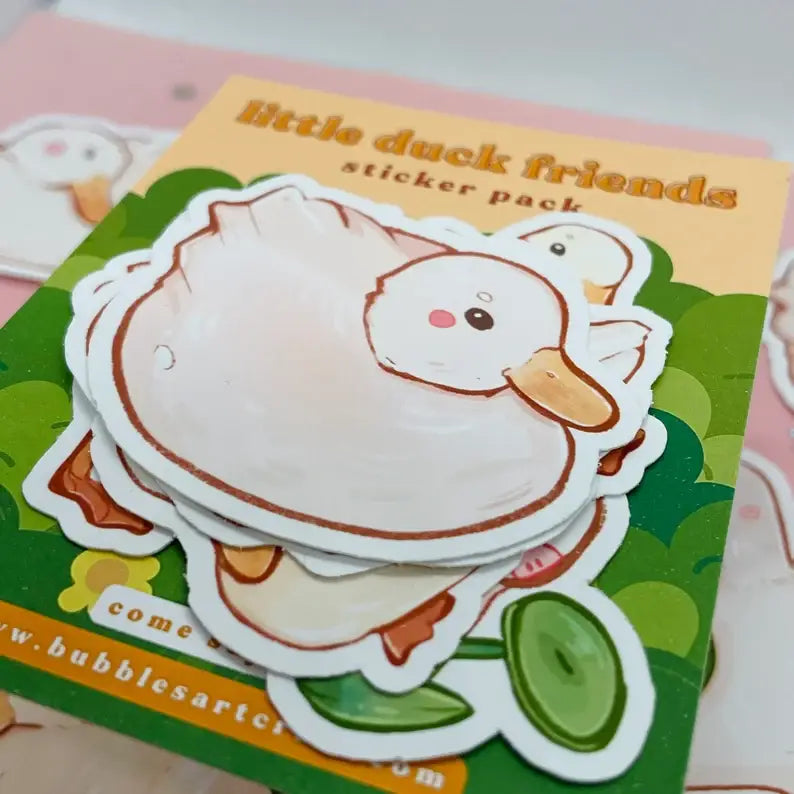 „Little Duck Friends“ Enten-Aufkleberpaket