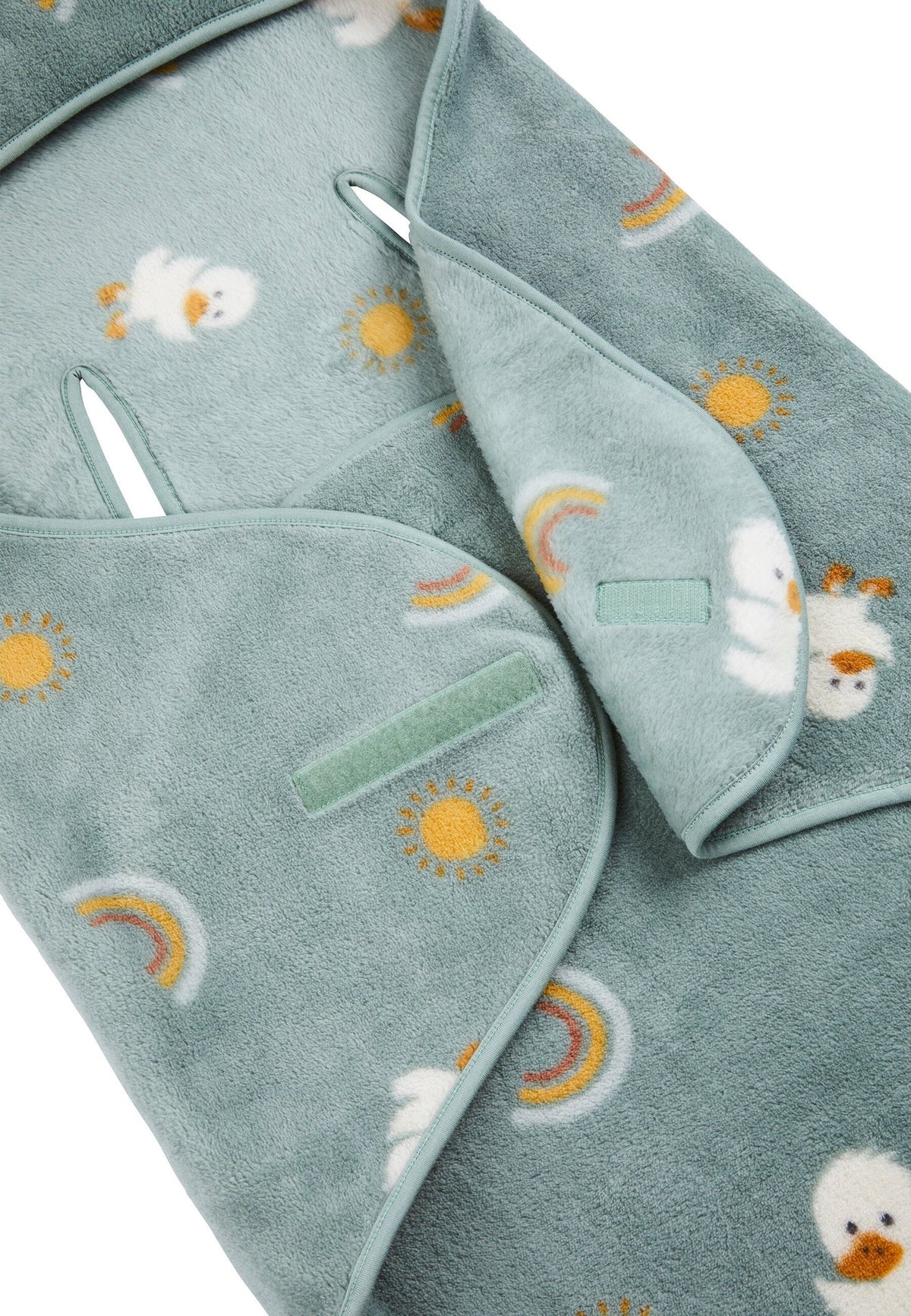 Nid d’ange Canard Edda en microfleece - 80 x 90 cm – vue 3