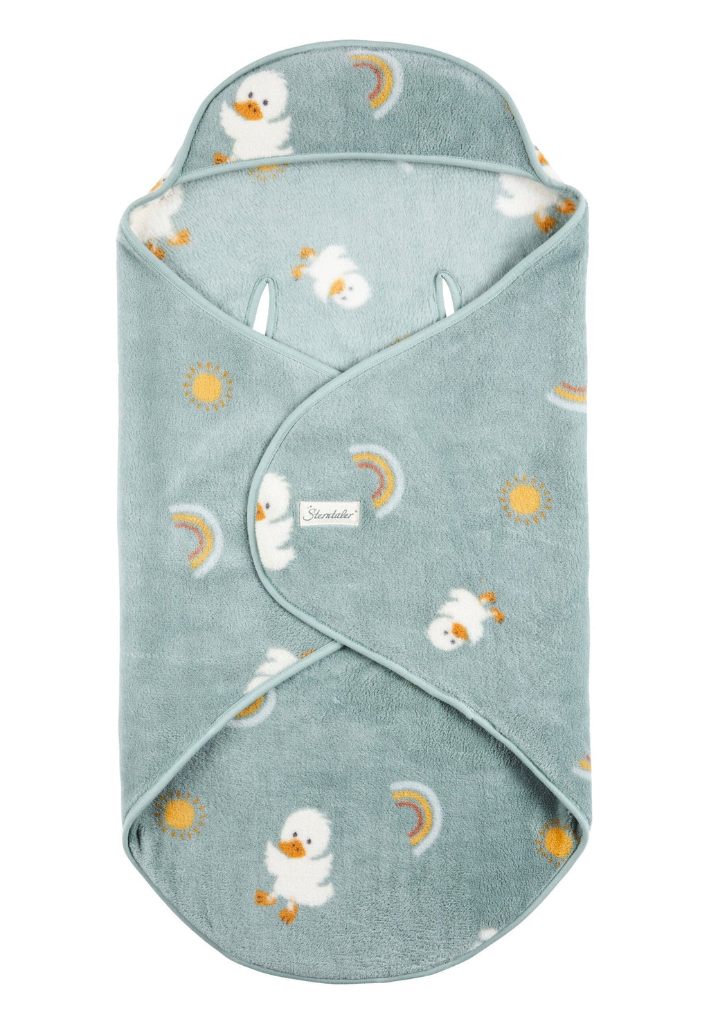 Nid d’ange Canard Edda en microfleece - 80 x 90 cm