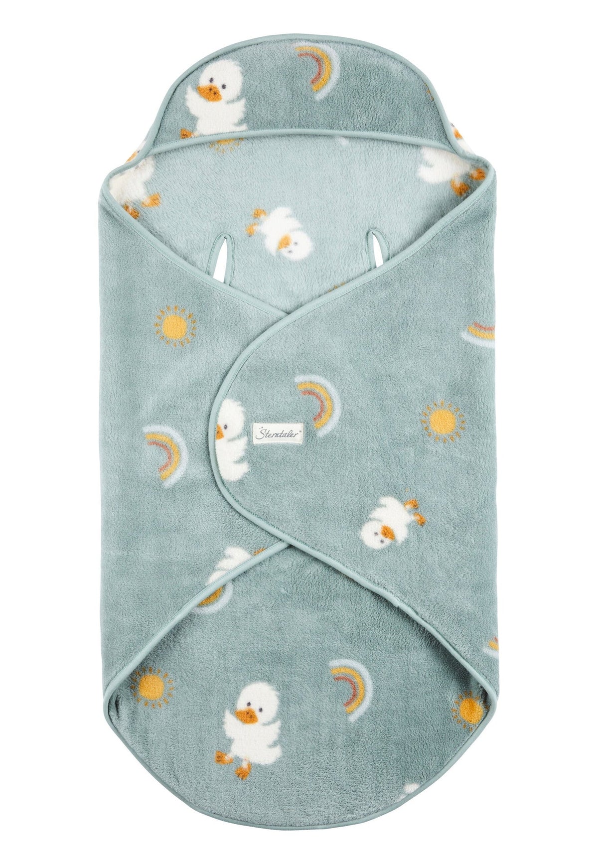 Nid d’ange Canard Edda en microfleece - 80 x 90 cm