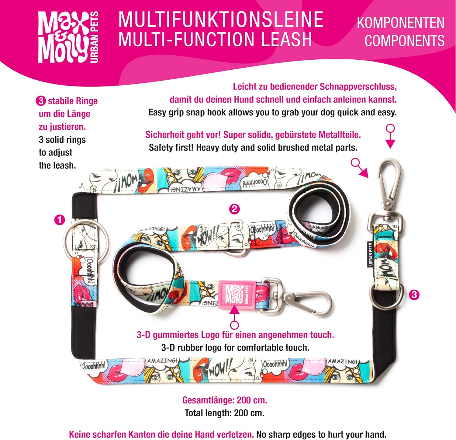 Laisse Multifonction - Canards