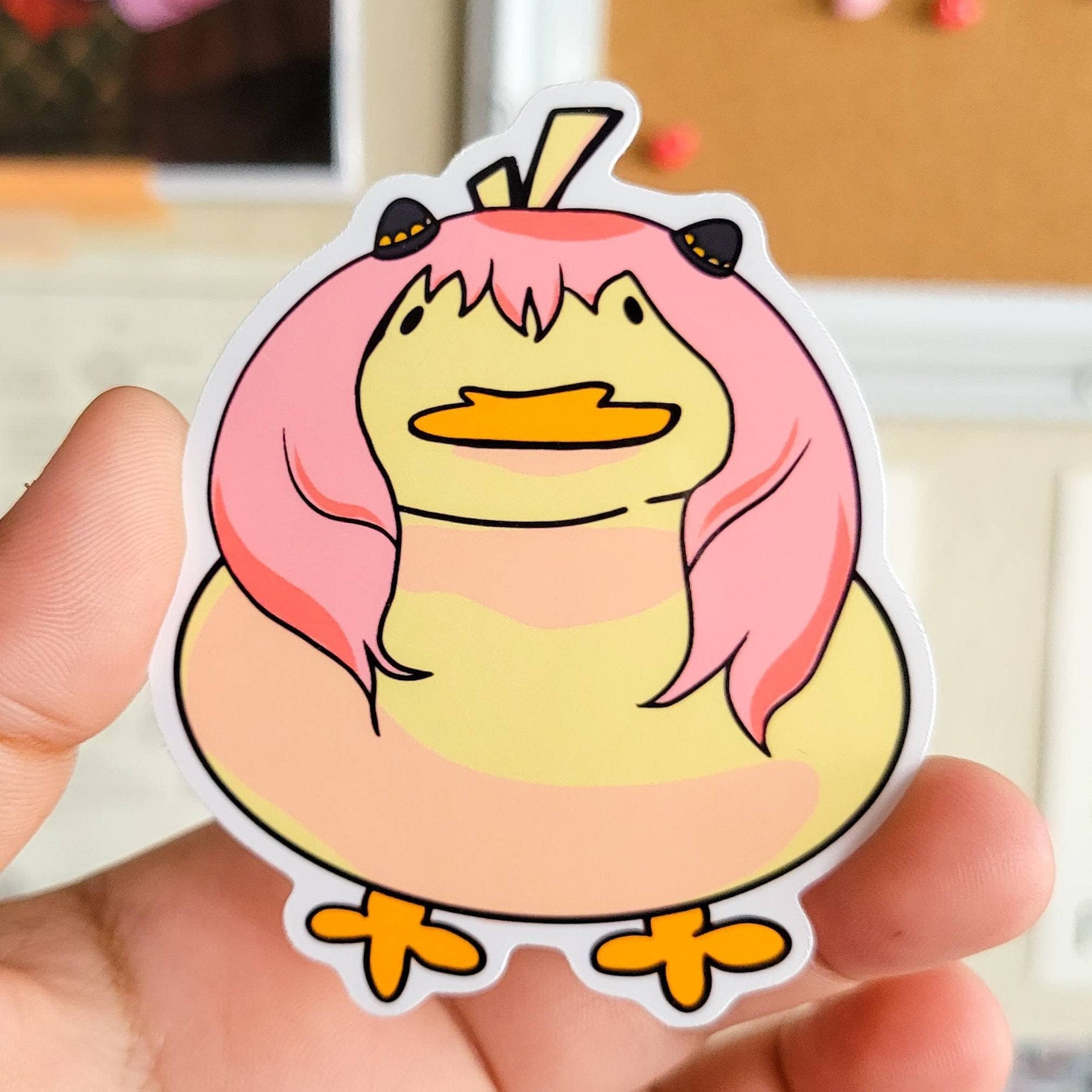 Anya Pato Ente Sticker
