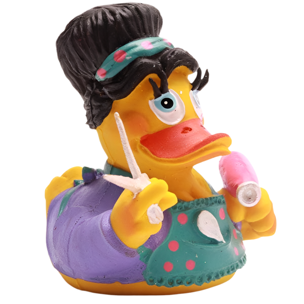 Canard Coiffeuse - Violet