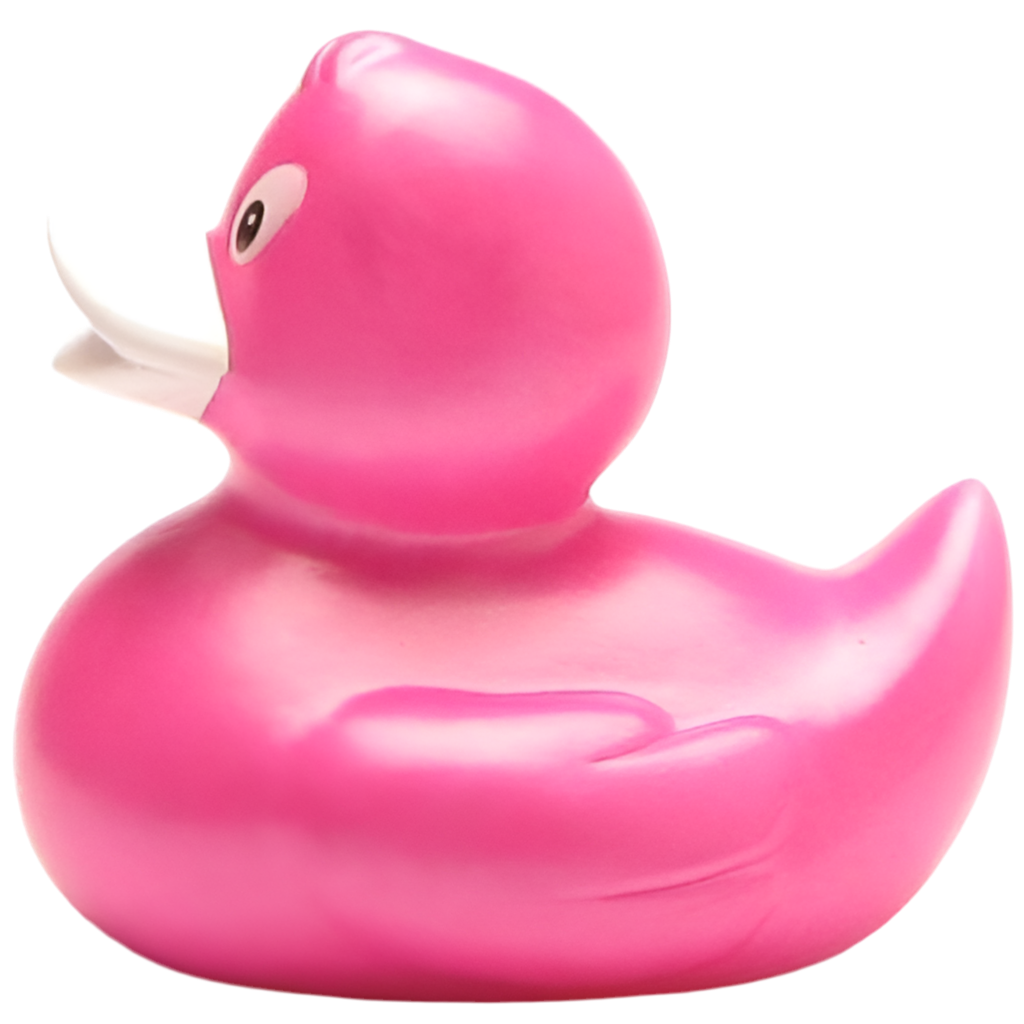 Canard Classique Rose Métallisé