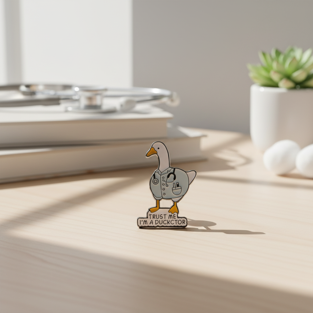 Pin's Canard Blanc Ducktor