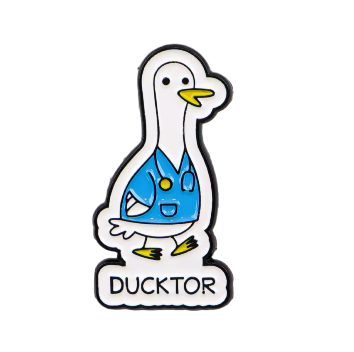 Pin's Canard Blanc Ducktor