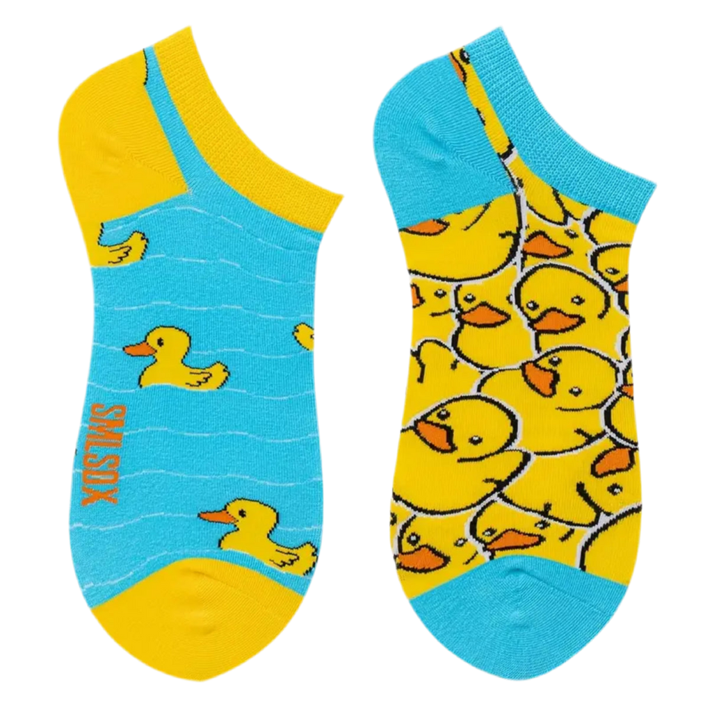 Chaussettes Courtes Dépareillées Canards